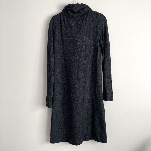 Anthropologie Saturday Sunday Dress Size Small Gray Cowl Neck Long Sleeve Soft - Picture 5 of 6